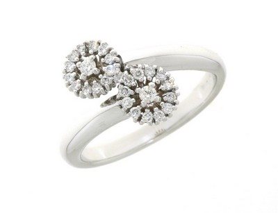 Anneau Mirco Visconti Femme in Or Diamante 0.22 Ct BG335 - BG335
